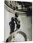 Manneken Pis Statue, Brussels, Belgium-Nigel Francis-Mounted Photographic Print