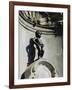 Manneken Pis Statue, Brussels, Belgium-Nigel Francis-Framed Photographic Print