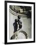 Manneken Pis Statue, Brussels, Belgium-Nigel Francis-Framed Photographic Print