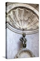 Mannekin Pis, Brussels, Belgium, Europe-Neil Farrin-Stretched Canvas