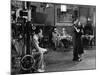 MANNEQU 1938 directed by FRANK BORZAGE Frank borzage (left) directs Spencer Tracy and Joan Crawford-null-Mounted Photo