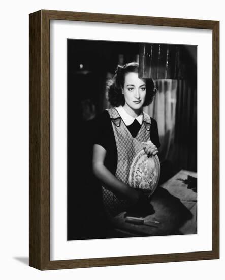 MANNEQU 1938 directed by FRANK BORZAGE Joan Crawford (b/w photo)-null-Framed Photo