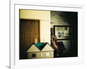 Mannequin at Home-Clive Nolan-Framed Photographic Print