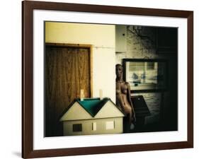 Mannequin at Home-Clive Nolan-Framed Photographic Print