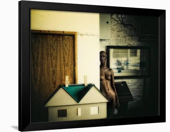 Mannequin at Home-Clive Nolan-Framed Photographic Print