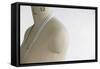 Mannequin Indoors, Close Up, Side View-moodboard-Framed Stretched Canvas