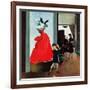 "Mannequin", March 1, 1952-George Hughes-Framed Giclee Print