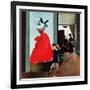 "Mannequin", March 1, 1952-George Hughes-Framed Giclee Print