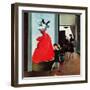 "Mannequin", March 1, 1952-George Hughes-Framed Premium Giclee Print