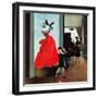 "Mannequin", March 1, 1952-George Hughes-Framed Premium Giclee Print