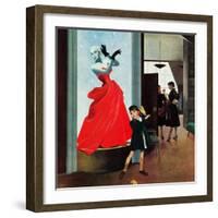 "Mannequin", March 1, 1952-George Hughes-Framed Giclee Print