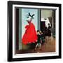 "Mannequin", March 1, 1952-George Hughes-Framed Giclee Print