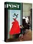 "Mannequin" Saturday Evening Post Cover, March 1, 1952-George Hughes-Stretched Canvas