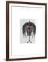 Mannequin with Black Wings-Fab Funky-Framed Art Print