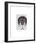 Mannequin with Black Wings-Fab Funky-Framed Art Print