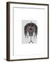 Mannequin with Black Wings-Fab Funky-Framed Art Print