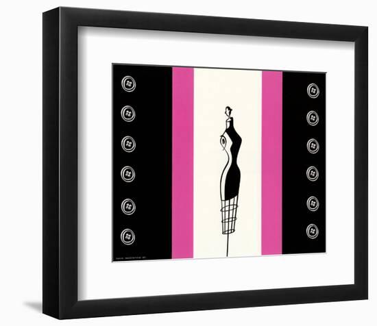 Mannequin-null-Framed Art Print