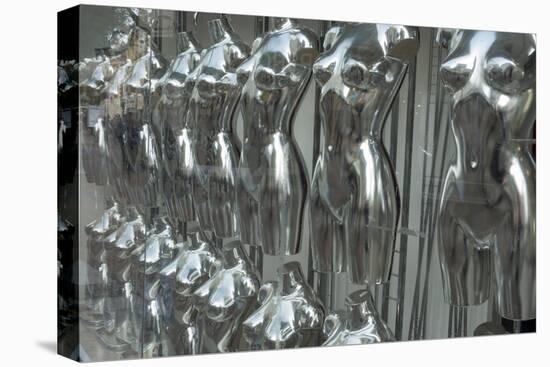 Mannequins Silver-Charles Bowman-Stretched Canvas