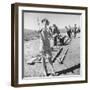 Mannequins Used to Gauge Effect of Atomic Blast on Human Body Standing at Atomic Bomb Test Site-Loomis Dean-Framed Photographic Print