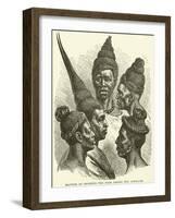 Manner of Dressing the Hair Among the Africans-null-Framed Giclee Print