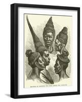 Manner of Dressing the Hair Among the Africans-null-Framed Giclee Print