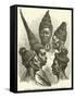 Manner of Dressing the Hair Among the Africans-null-Framed Stretched Canvas