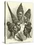 Manner of Dressing the Hair Among the Africans-null-Stretched Canvas