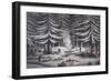 Manner of Making a Resting Place on a Winter's Night-Edward Finden-Framed Giclee Print