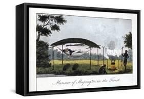 Manner of Sleeping in the Forest, 1813-John Gabriel Stedman-Framed Stretched Canvas