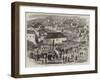 Manners and Customs of the Chinese in 1859, Funeral at Hong-Kong-null-Framed Giclee Print