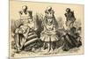 Manners and Lessons, Illustration from 'Through the Looking Glass' by Lewis Carroll (1832-98)…-John Tenniel-Mounted Giclee Print