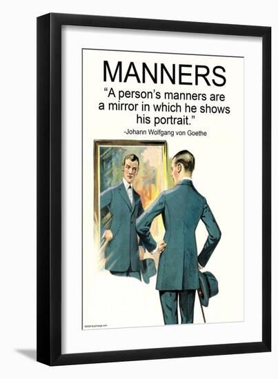 Manners-Wilbur Pierce-Framed Art Print