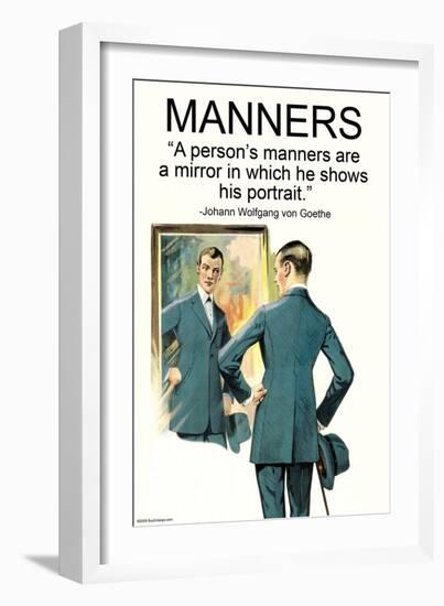 Manners-Wilbur Pierce-Framed Art Print