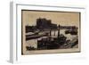 Mannheim, Blick Auf Den Hafen, Dampfer, Uferansicht-null-Framed Giclee Print