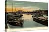 Mannheim, Frachtschiff Hoechst, Im Hafen, Mader-null-Stretched Canvas