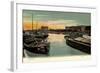 Mannheim, Frachtschiff Hoechst, Im Hafen, Mader-null-Framed Giclee Print