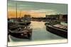 Mannheim, Frachtschiff Hoechst, Im Hafen, Mader-null-Mounted Giclee Print