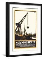 Mannheim-null-Framed Art Print