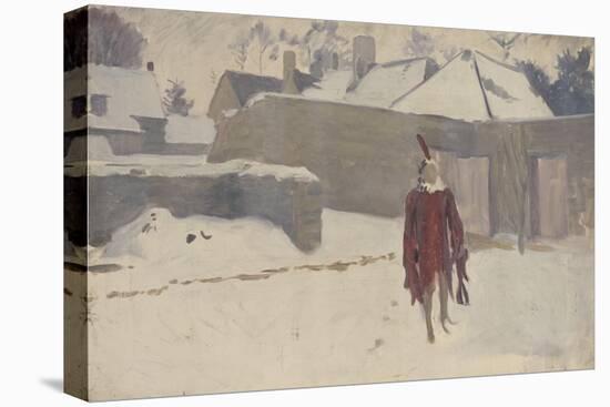 Mannikin in the Snow, c.1893-5-John Singer Sargent-Stretched Canvas