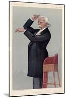 MANNS August by Spy, Vanity Fair cartoon 1895-Leslie Matthew Ward-Mounted Giclee Print