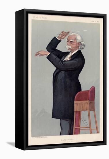 MANNS August by Spy, Vanity Fair cartoon 1895-Leslie Matthew Ward-Framed Stretched Canvas