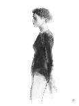 Model Study - Glance-Manny Woodard-Giclee Print