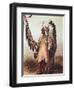 Mano-Tope, Ceremonial Regalia, 1833-Karl Bodmer-Framed Giclee Print