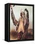 Mano-Tope, Ceremonial Regalia, 1833-Karl Bodmer-Framed Stretched Canvas