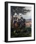 Manoeuvres at Aldershot-Jean Baptiste Edouard Detaille-Framed Giclee Print