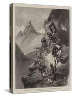 Manoeuvres in the Alps, on the Franco-Italian Frontier-null-Stretched Canvas