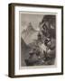 Manoeuvres in the Alps, on the Franco-Italian Frontier-null-Framed Giclee Print