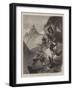 Manoeuvres in the Alps, on the Franco-Italian Frontier-null-Framed Giclee Print