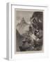 Manoeuvres in the Alps, on the Franco-Italian Frontier-null-Framed Giclee Print