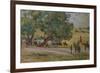 Manoeuvres Near Moscow, 1930-1933-Nikolai Pavlovich Ulyanov-Framed Giclee Print